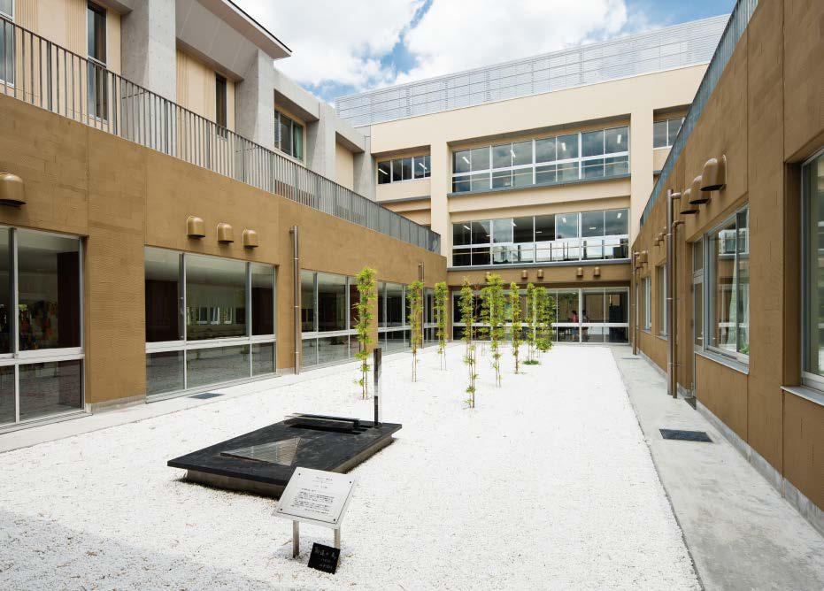 ジョリパット ボーダーパターンの施工例