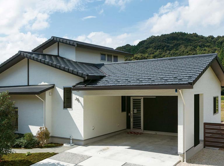 軽量セメント瓦ROOGA施工事例