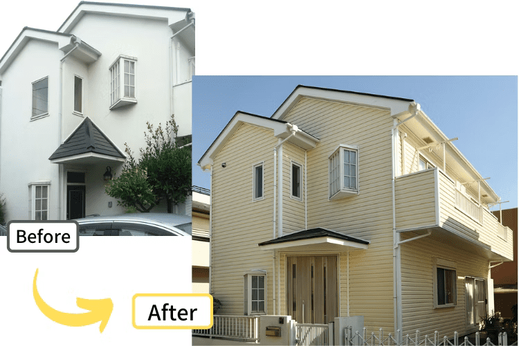 アメリカンなイメージの張り替え事例